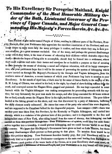 12. Petition to Lt.-Gov. Maitland signed by Paola Brown and Charles Jackson, November 1828_RG 1, L3, vol 50_LAC microfilm C-1628 vol 50