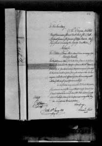 6. Petition of Solomon Albert, January 18, 1819_ RG 1, L3, vol. 7_LAC microfilm C-1611