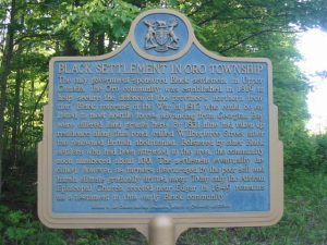 Oro Plaque in Simcoe